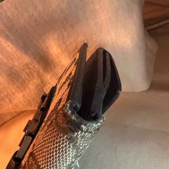 Gucci Compact Trifold Wallet Sherry line GG Canvas Preloved Unisex - Picture 7 of 16